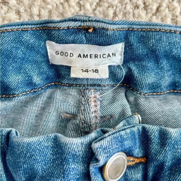 Good American Always  1-Size-Fits-4 Jeans Women’s Plus Sizes 14-18 - Picture 5 of 10